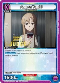 Asuna Yuuki (Judge Pack) - Union Arena Promotion Cards - Union Arena card