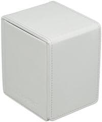 Vivid Alcove Flip Deck Box - White - Ultra Pro Deck Boxes - Deck Boxes card