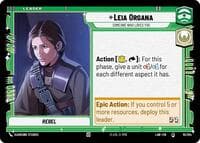 Leia Organa - Someone Who Loves You - A Lawless Time - Star Wars: Unlimited card