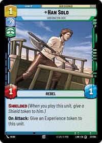 Han Solo - Hibernation Sick - A Lawless Time - Star Wars: Unlimited card