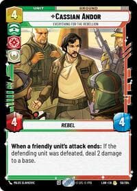 Cassian Andor - Everything for the Rebellion - A Lawless Time - Star Wars: Unlimited card