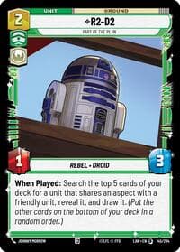 R2-D2 - Part of the Plan - A Lawless Time - Star Wars: Unlimited card
