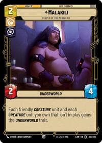 Malakili - Keeper of the Menagerie - A Lawless Time - Star Wars: Unlimited card