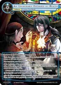 An Unfavorable Exchange of Wealth - Antechamber of the Ten Dimensions - Force of Will card
