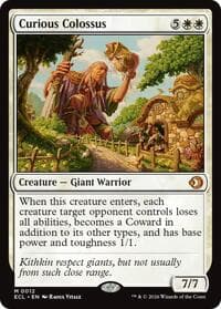 Curious Colossus - Lorwyn Eclipsed - Magic: The Gathering card