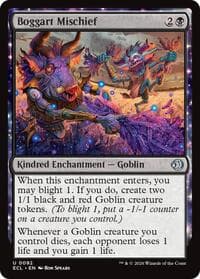 Boggart Mischief - Lorwyn Eclipsed - Magic: The Gathering card