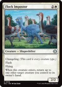 Flock Impostor - Lorwyn Eclipsed - Magic: The Gathering card