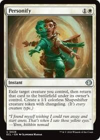 Personify - Lorwyn Eclipsed - Magic: The Gathering card