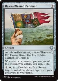 Dawn-Blessed Pennant - Lorwyn Eclipsed - Magic: The Gathering card