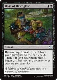Dose of Dawnglow - Lorwyn Eclipsed - Magic: The Gathering card