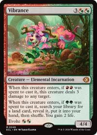 Vibrance - Lorwyn Eclipsed - Magic: The Gathering card