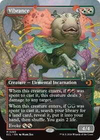 Vibrance (Borderless) - Lorwyn Eclipsed - Magic: The Gathering card
