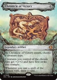 Chronicle of Victory (Showcase) - Lorwyn Eclipsed - Magic: The Gathering card