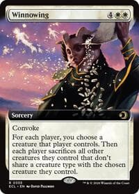 Winnowing (Extended Art) - Lorwyn Eclipsed - Magic: The Gathering card