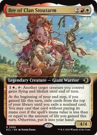 Bre of Clan Stoutarm (Extended Art) - Lorwyn Eclipsed - Magic: The Gathering card