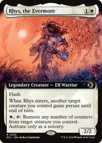 Rhys, the Evermore (Extended Art) - Lorwyn Eclipsed - Magic: The Gathering card
