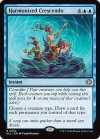 Harmonized Crescendo - Lorwyn Eclipsed - Magic: The Gathering card