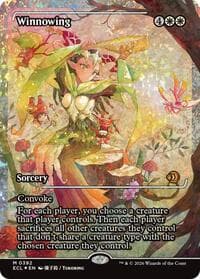 Winnowing (Showcase) (Fracture Foil) - Lorwyn Eclipsed - Magic: The Gathering card
