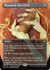 Thousand-Year Elixir (Borderless) - Special Guests - Magic: The Gathering card