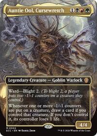 Auntie Ool, Cursewretch (Borderless) - Commander: Lorwyn Eclipsed - Magic: The Gathering card