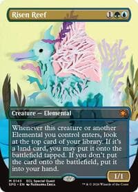 Risen Reef (Borderless) - Special Guests - Magic: The Gathering card