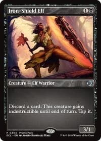 Iron-Shield Elf - Promo Pack: Lorwyn Eclipsed - Magic: The Gathering card