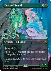 Devoted Druid (Borderless) - Special Guests - Magic: The Gathering card