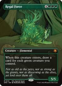 Regal Force (Borderless) - Special Guests - Magic: The Gathering card