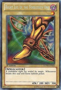 Right Leg of the Forbidden One - Legendary Collection 3: Yugi's World - YuGiOh card