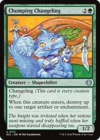 Chomping Changeling - Lorwyn Eclipsed - Magic: The Gathering card