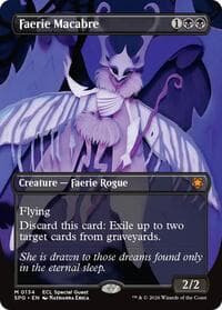 Faerie Macabre (Borderless) - Special Guests - Magic: The Gathering card