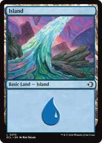 Island (0270) - Lorwyn Eclipsed - Magic: The Gathering card
