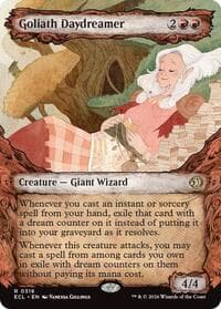 Goliath Daydreamer (Showcase) - Lorwyn Eclipsed - Magic: The Gathering card