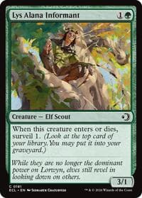 Lys Alana Informant - Lorwyn Eclipsed - Magic: The Gathering card