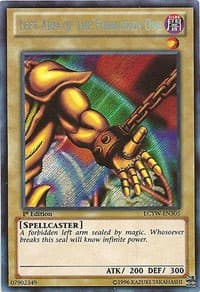 Left Arm of the Forbidden One - Legendary Collection 3: Yugi's World - YuGiOh card