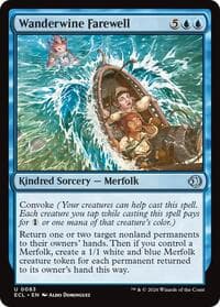 Wanderwine Farewell - Lorwyn Eclipsed - Magic: The Gathering card