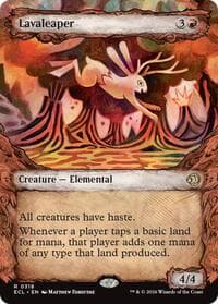 Lavaleaper (Showcase) - Lorwyn Eclipsed - Magic: The Gathering card
