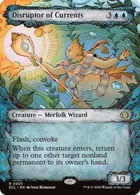 Disruptor of Currents (Showcase) - Lorwyn Eclipsed - Magic: The Gathering card