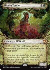 Bloom Tender (0324) (Showcase) - Lorwyn Eclipsed - Magic: The Gathering card