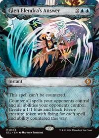 Glen Elendra's Answer (Showcase) - Lorwyn Eclipsed - Magic: The Gathering card