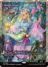 Bloom Tender (0400) (Showcase) (Fracture Foil) - Lorwyn Eclipsed - Magic: The Gathering card