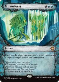 Mirrorform (Showcase) - Lorwyn Eclipsed - Magic: The Gathering card