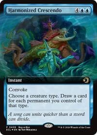 Harmonized Crescendo (Extended Art) - Buy-A-Box Promos - Magic: The Gathering card