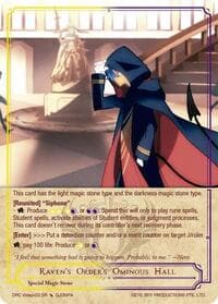 Raven's Order's Ominous Hall - Descent into the Raven's Catacombs - Force of Will card
