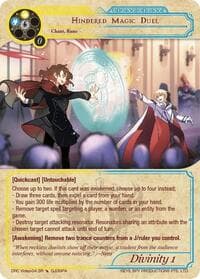 Hindered Magic Duel - Descent into the Raven's Catacombs - Force of Will card