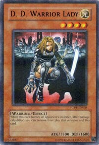 D.D. Warrior Lady - Hobby League 6 - YuGiOh card