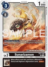 Sunarizamon - Dawn of Liberator - Digimon Card Game card