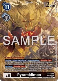 Pyramidimon (Alternate Art) - Dawn of Liberator - Digimon Card Game card