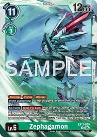 Zephagamon - Dawn of Liberator - Digimon Card Game card