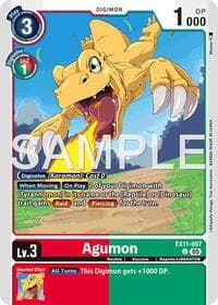 Agumon - Dawn of Liberator - Digimon Card Game card